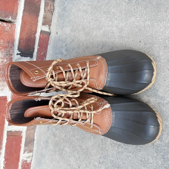 Khombu Sz 6 Letty Lace Up Steel Shank Duck Boots - Picture 5 of 17